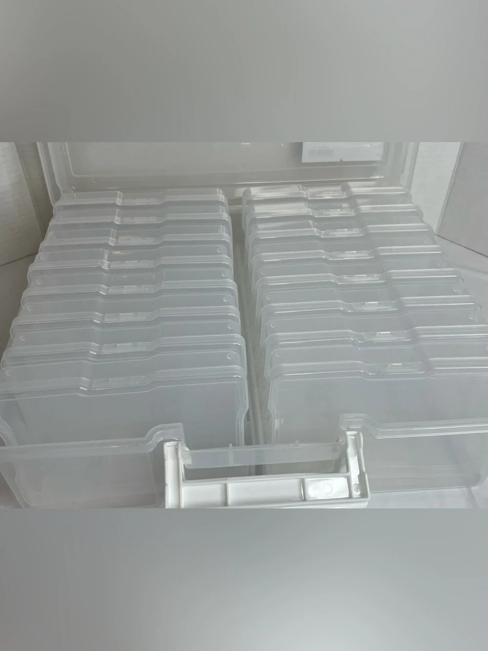Top Notch Clear Photo & Craft Storage Organizer